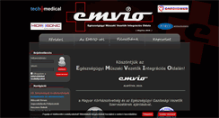 Desktop Screenshot of emvio.hu